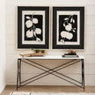 Mercana Carver White Washed Wood Trays- Set of 2