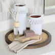 Mercana Farmhampton Gray Spoked Ceramic Vase