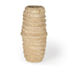 Mercana Kamli Beige Paper Mache Vase