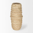 Mercana Kamli Beige Paper Mache Vase