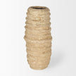 Mercana Kamli Beige Paper Mache Vase
