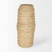 Mercana Kamli Beige Paper Mache Vase