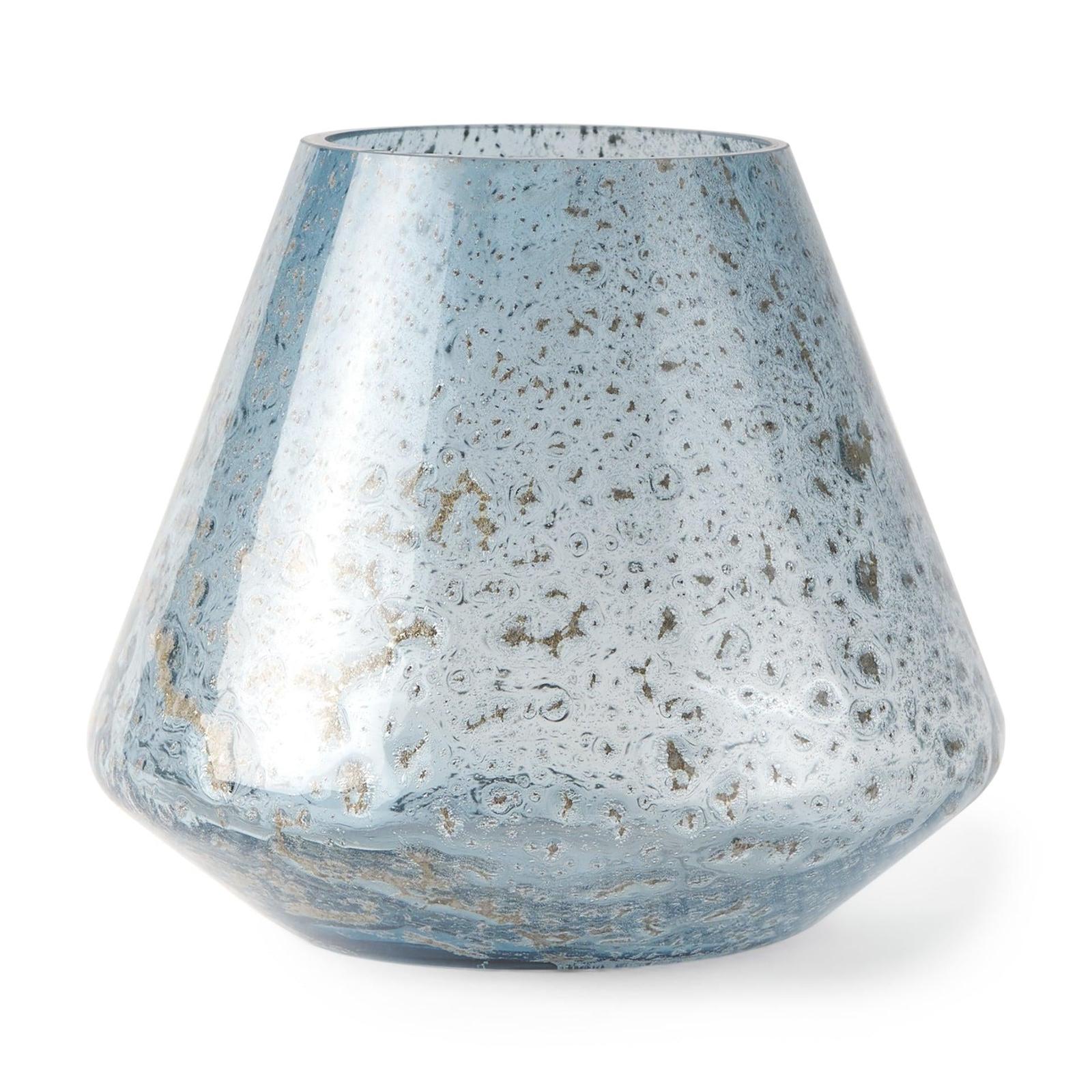Mercana Robyn Blue Glass Vase