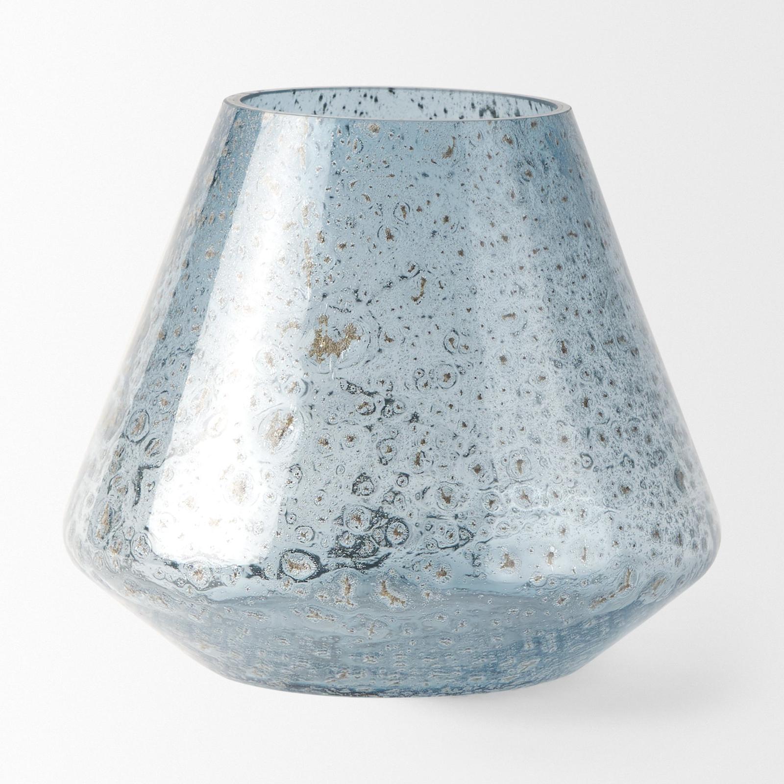 Mercana Robyn Blue Glass Vase