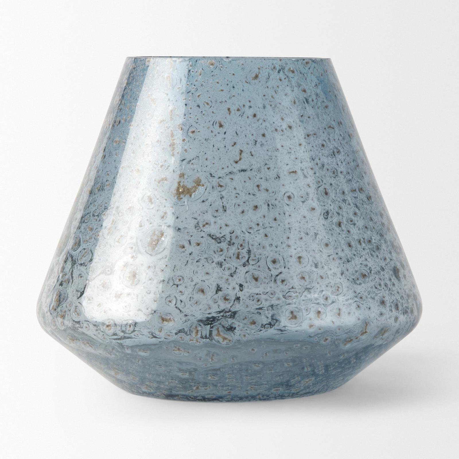 Mercana Robyn Blue Glass Vase