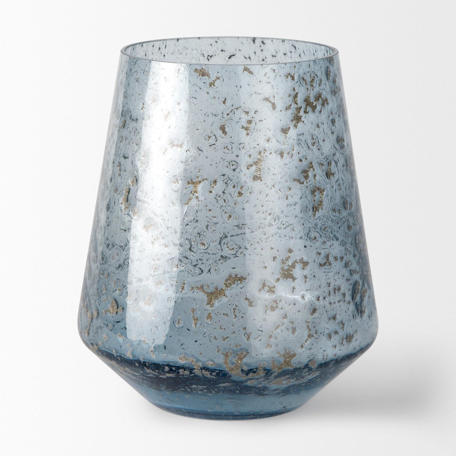 Mercana Robyn Blue Glass Vase