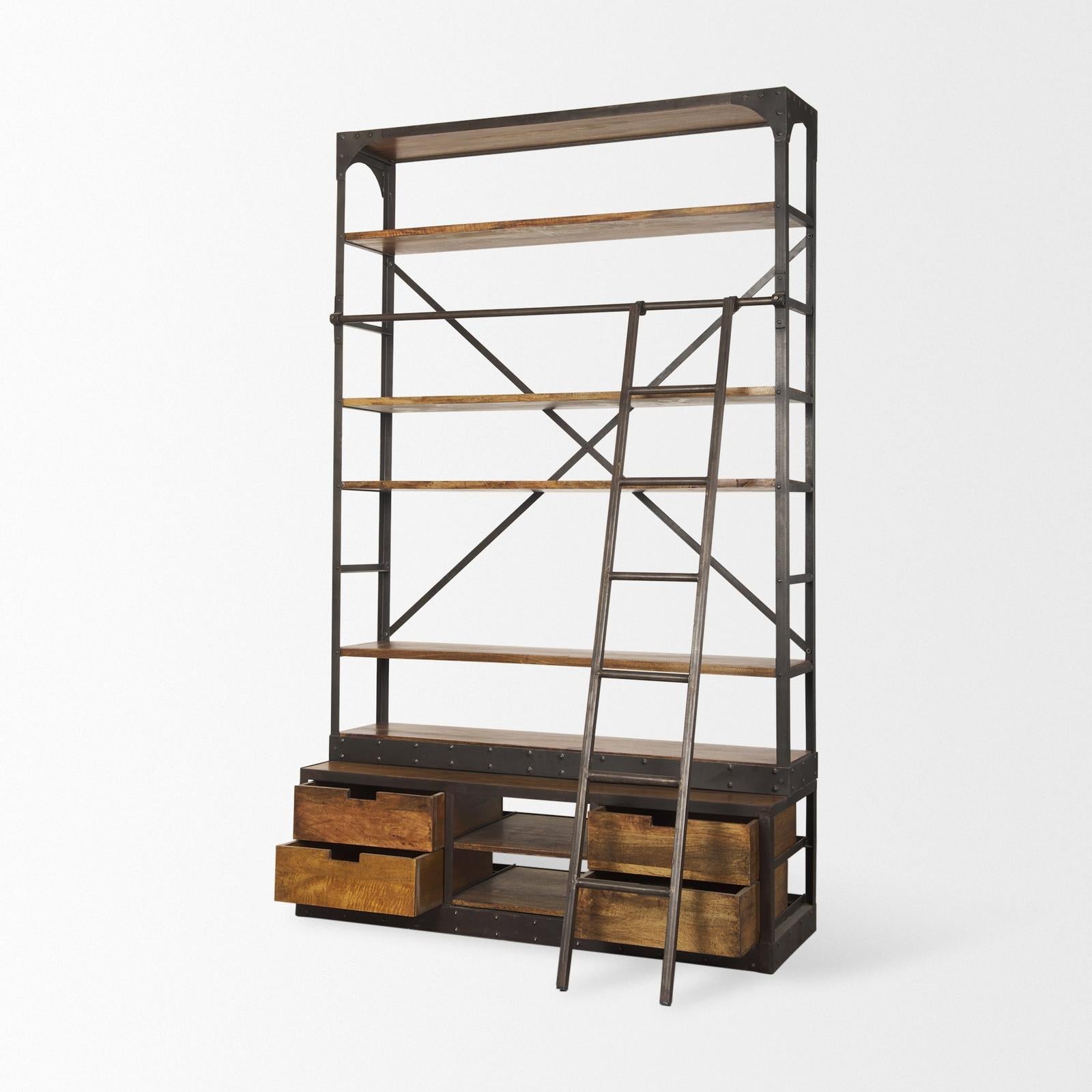 Mercana Brodie Four Shelf Shelving Unit