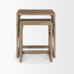Mercana Grier Cane Nesting Accent Tables- Set of 2