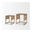 Mercana Grier Cane Nesting Accent Tables- Set of 2