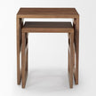 Mercana Grier Cane Nesting Accent Tables- Set of 2