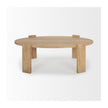 Mercana Evelyn Light Brown Oblong Coffee Table