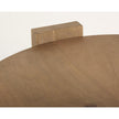 Mercana Evelyn Light Brown Round End/Side Table