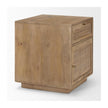 Mercana Grier Wood w/ Cane End Table
