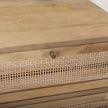 Mercana Grier Wood w/ Cane End Table