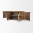 Mercana Terra Wood Fluted Sideboard