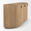 Mercana Terra Wood Fluted Sideboard