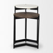 Mercana Larkin Marble & Nesting End/Side Tables