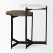 Mercana Larkin Marble & Nesting End/Side Tables