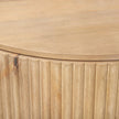 Mercana Terra Fluted 2-Door Wood Accent Cabinet