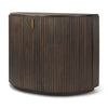 Mercana Terra Fluted 2-Door Wood Accent Cabinet