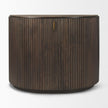 Mercana Terra Fluted 2-Door Wood Accent Cabinet