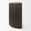 Mercana Terra Fluted 2-Door Wood Accent Cabinet
