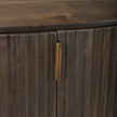 Mercana Terra Fluted 2-Door Wood Accent Cabinet