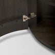 Mercana Terra Fluted 2-Door Wood Accent Cabinet