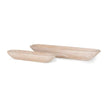 Mercana Athena Extra Large Reclaimed Wood Trays - Set of 2