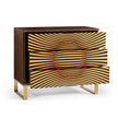 Jonathan Charles 3D Op Art Chest of Drawers ( 500082-SWB )