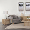 Mercana Javier Base W/Cream Shade Table Lamp