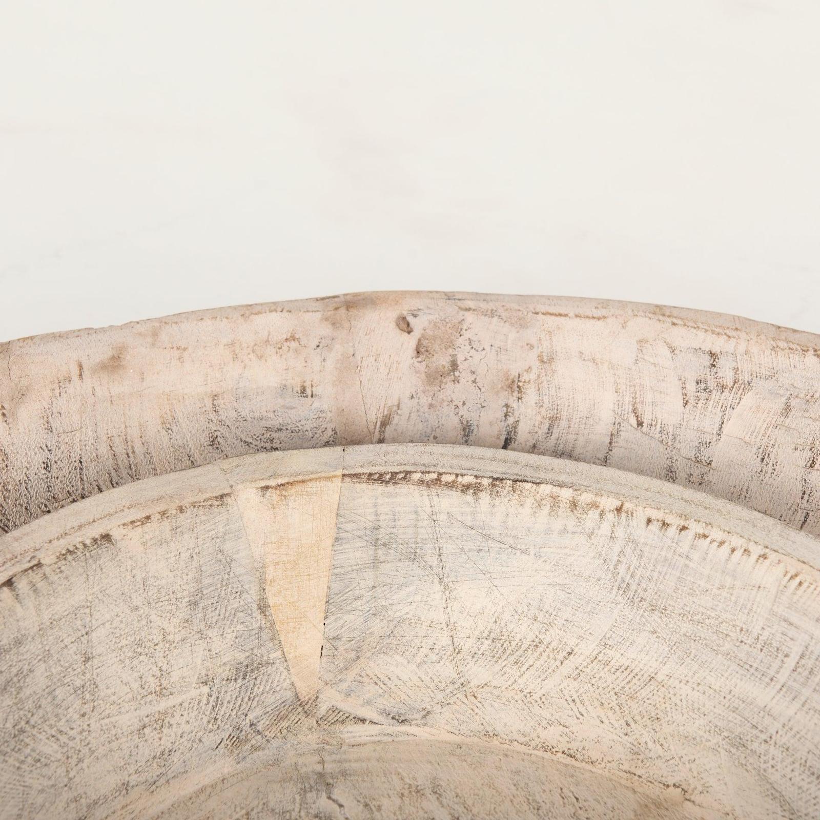 Mercana Nikita Large Reclaimed Wood Bowls- Set of 2