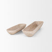 Mercana Athena Extra Large Reclaimed Wood Trays - Set of 2