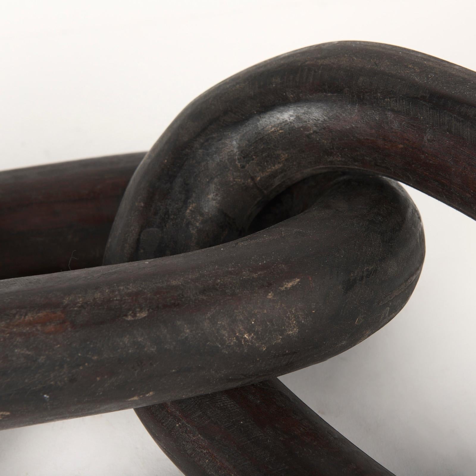 Mercana Tayla Large Wood Chain Link