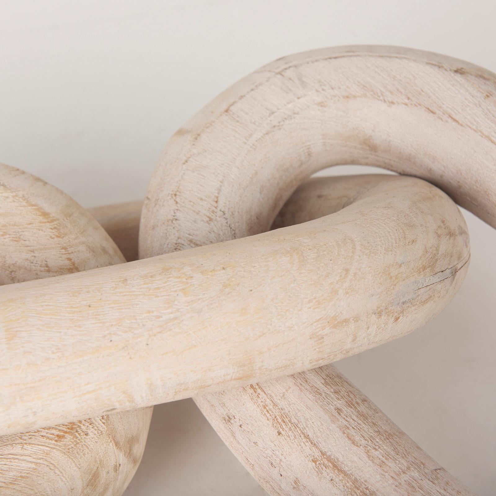 Mercana Tayla Large Wood Chain Link