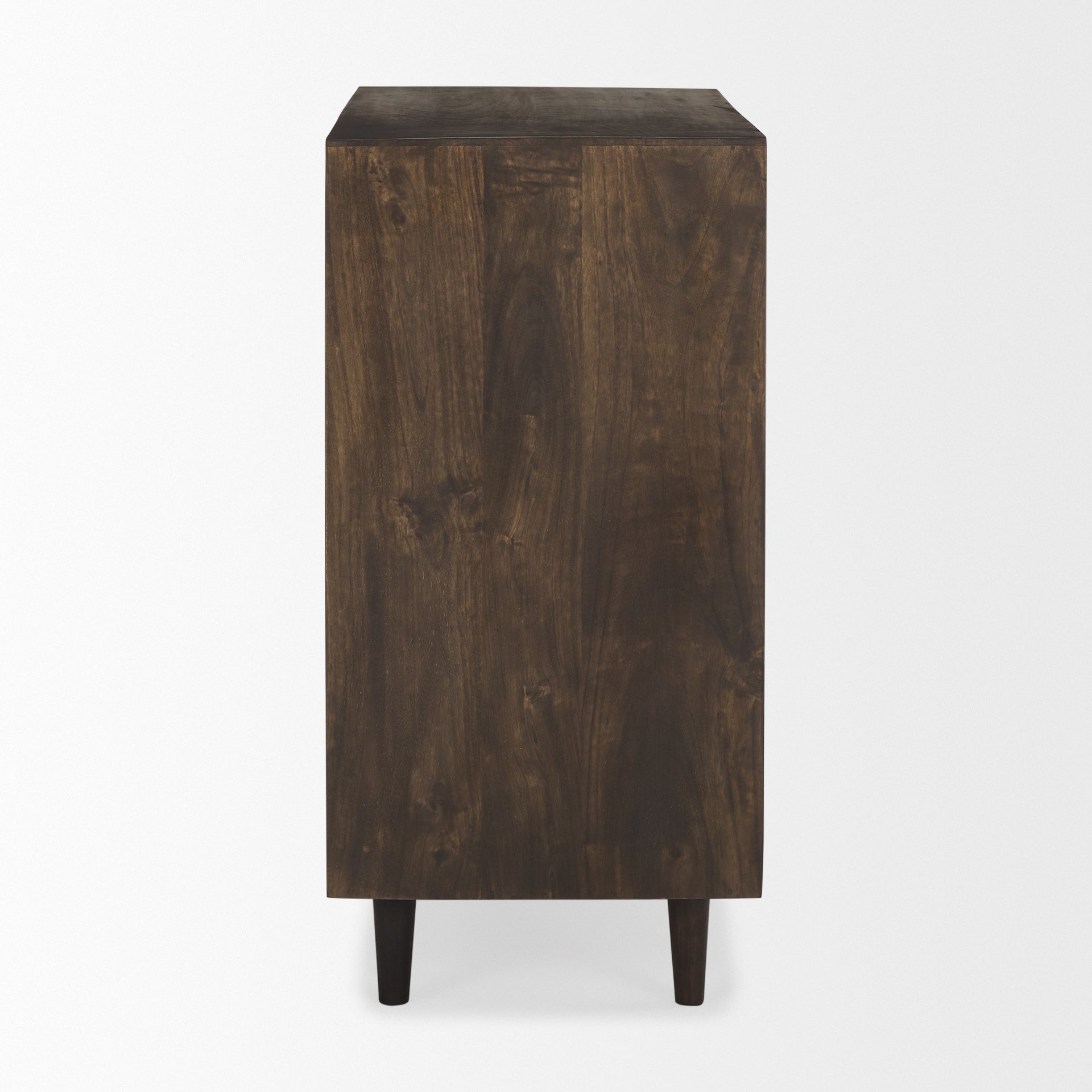 Mercana Tucker Wood w/ Carved Arch Pattern 2 Door Cabinet