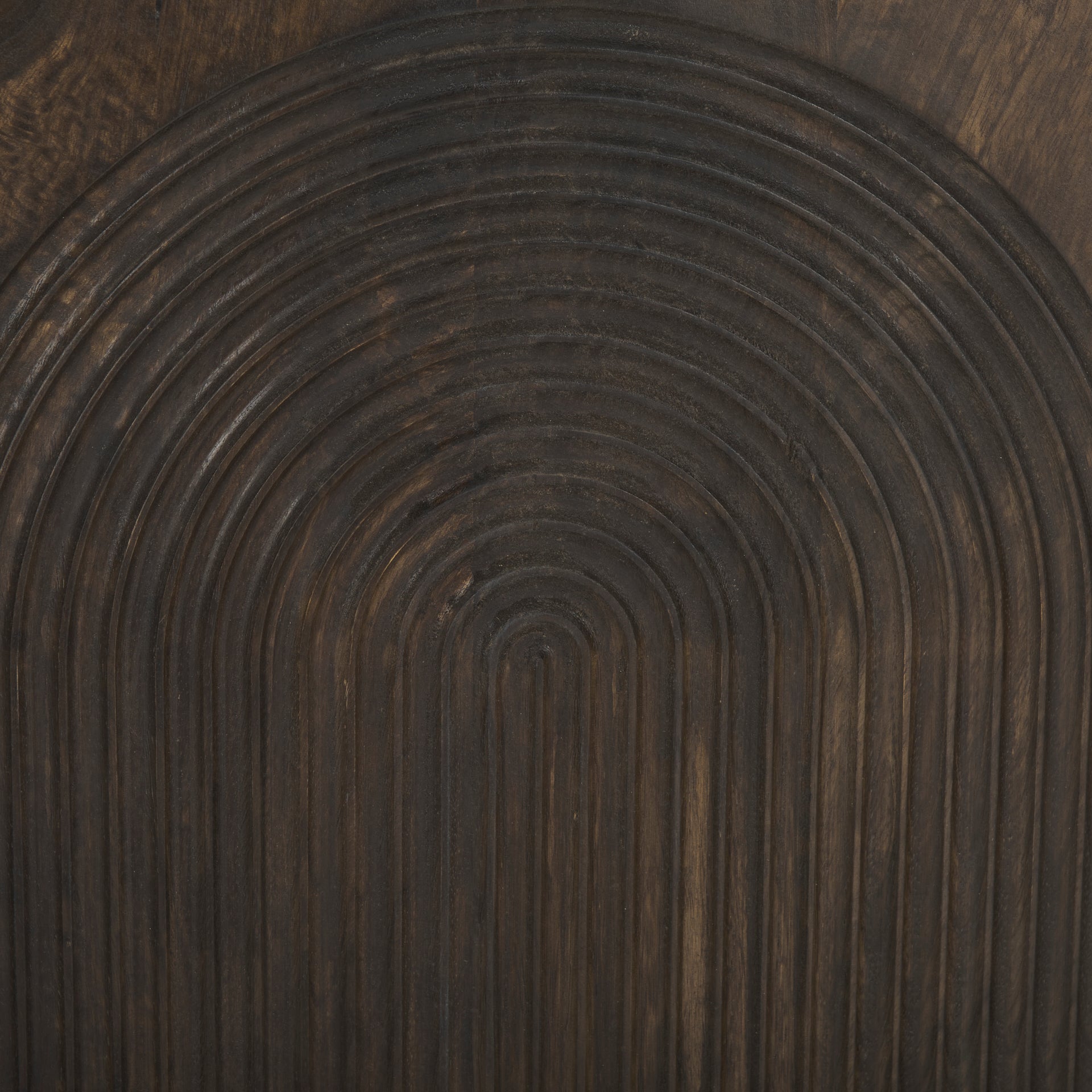 Mercana Tucker Wood w/ Carved Arch Pattern 2 Door Cabinet