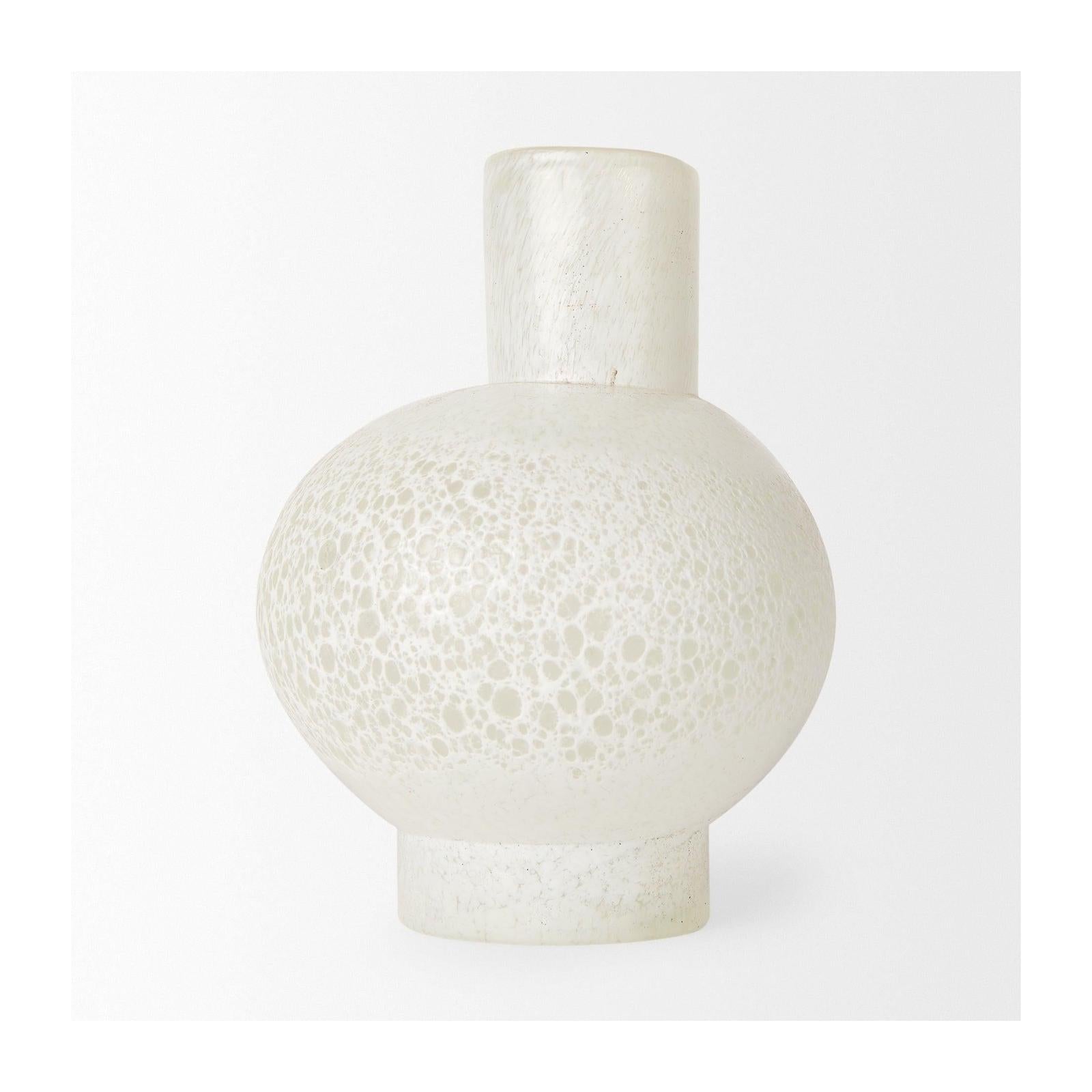Mercana Heket White Glass Vase