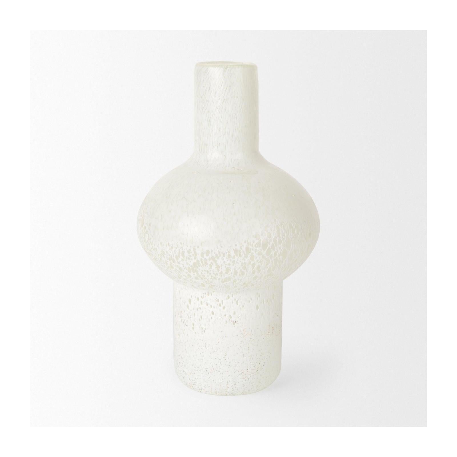 Mercana Heket White Glass Vase