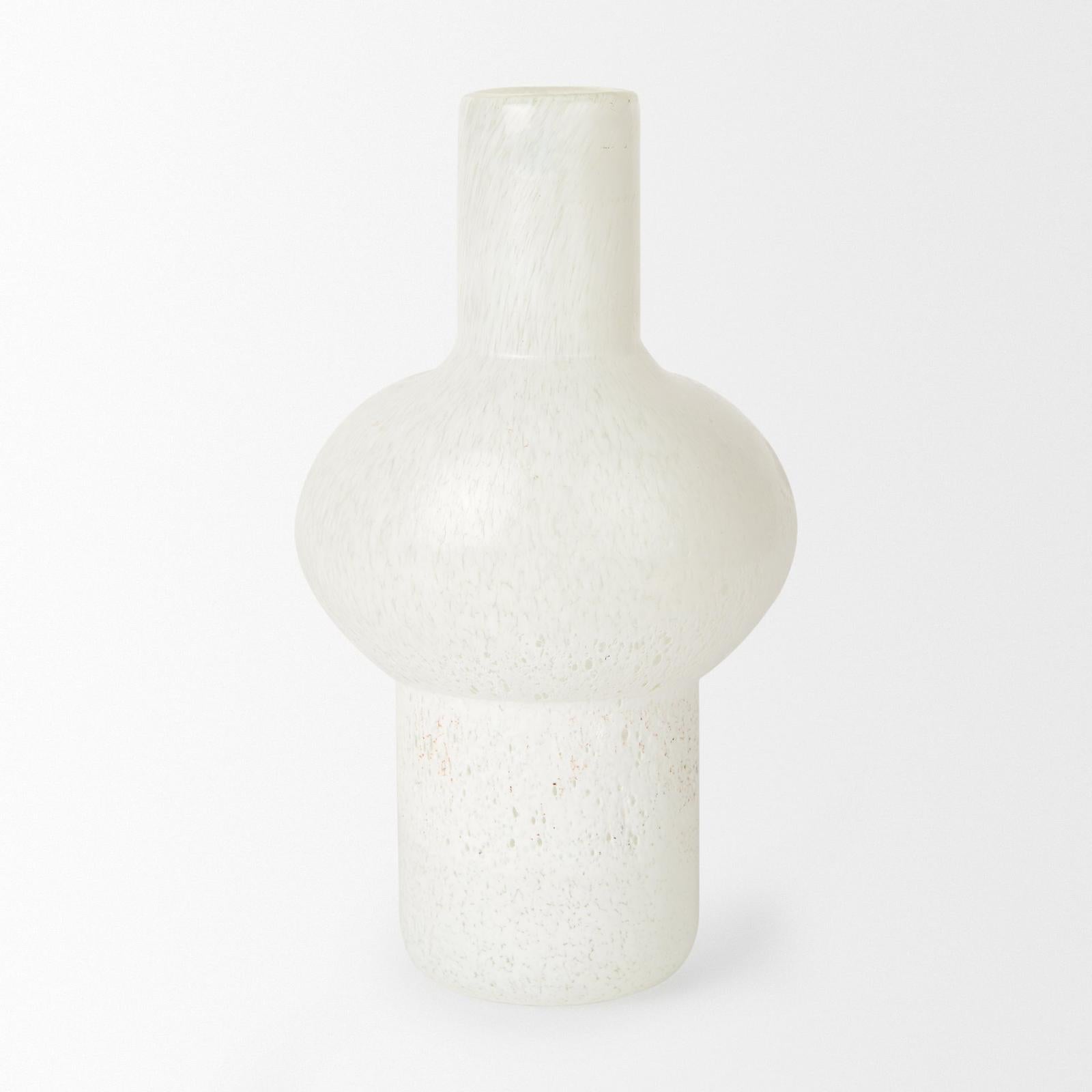 Mercana Heket White Glass Vase