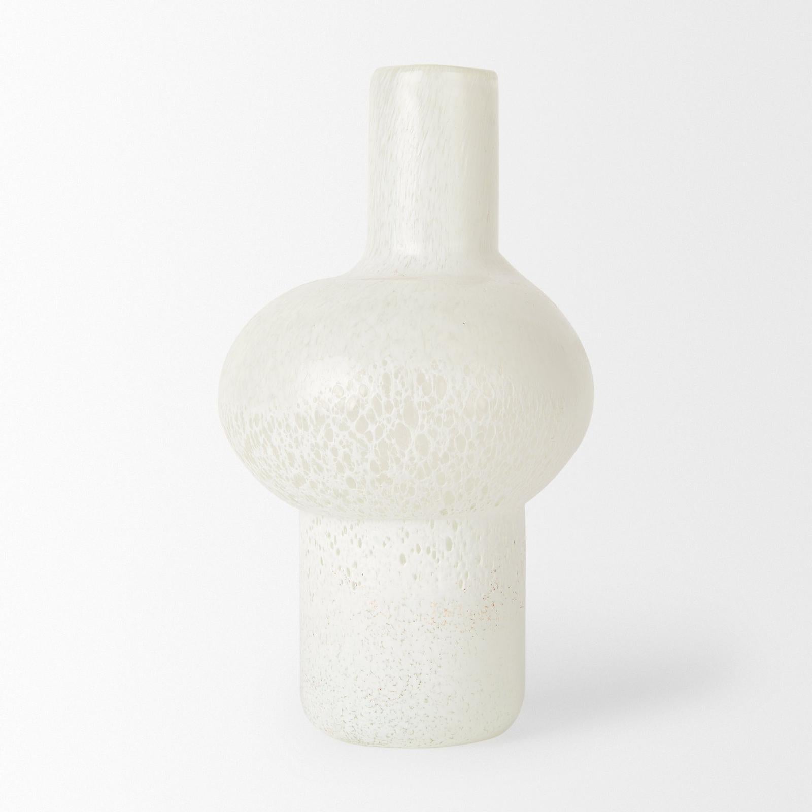 Mercana Heket White Glass Vase