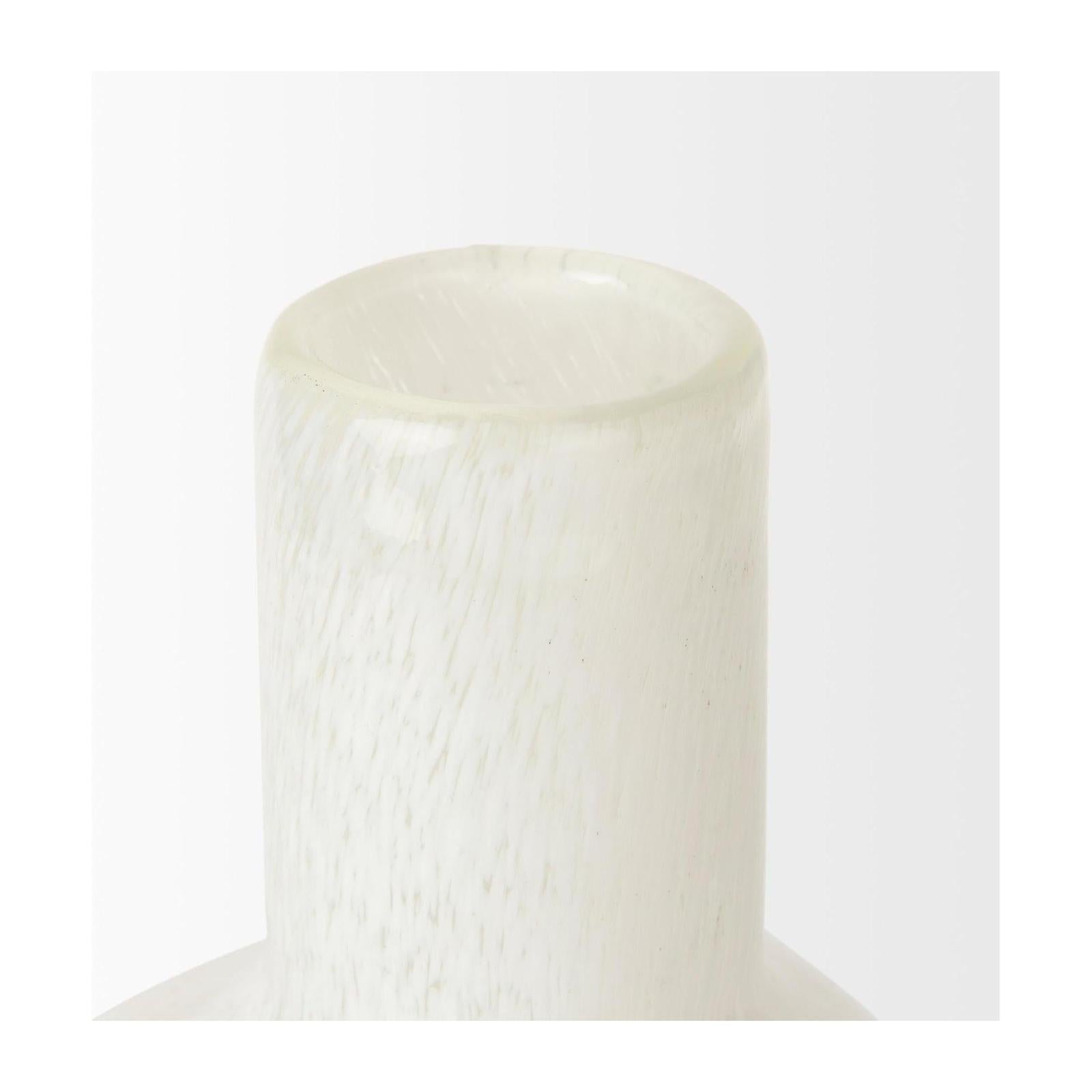 Mercana Heket White Glass Vase