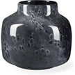 Mercana Masai Black Mottled Glass Vase