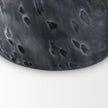 Mercana Masai Black Mottled Glass Vase