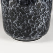 Mercana Masai Black Mottled Glass Vase