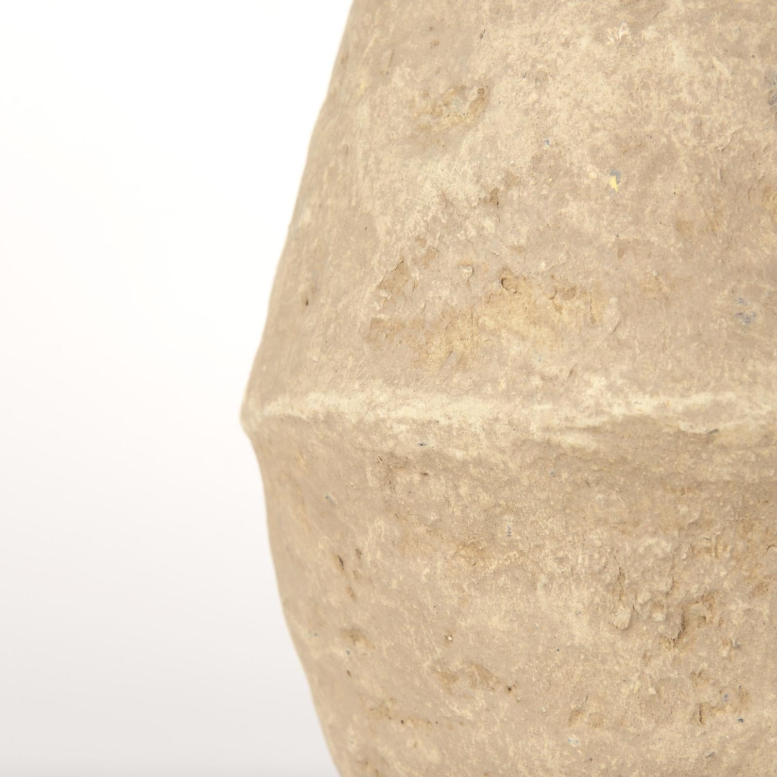 Mercana Rundal Paper Mache Vase