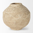 Mercana Ritu Beige Paper Mache Pot Vase
