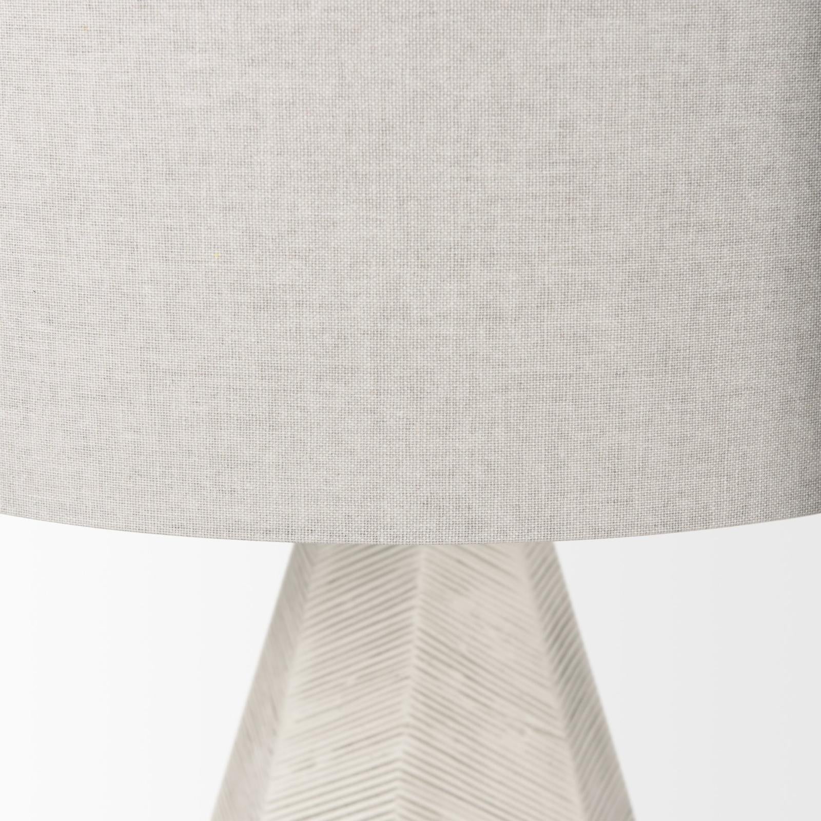 Mercana Piven Wash Textured Ceramic Table Lamp