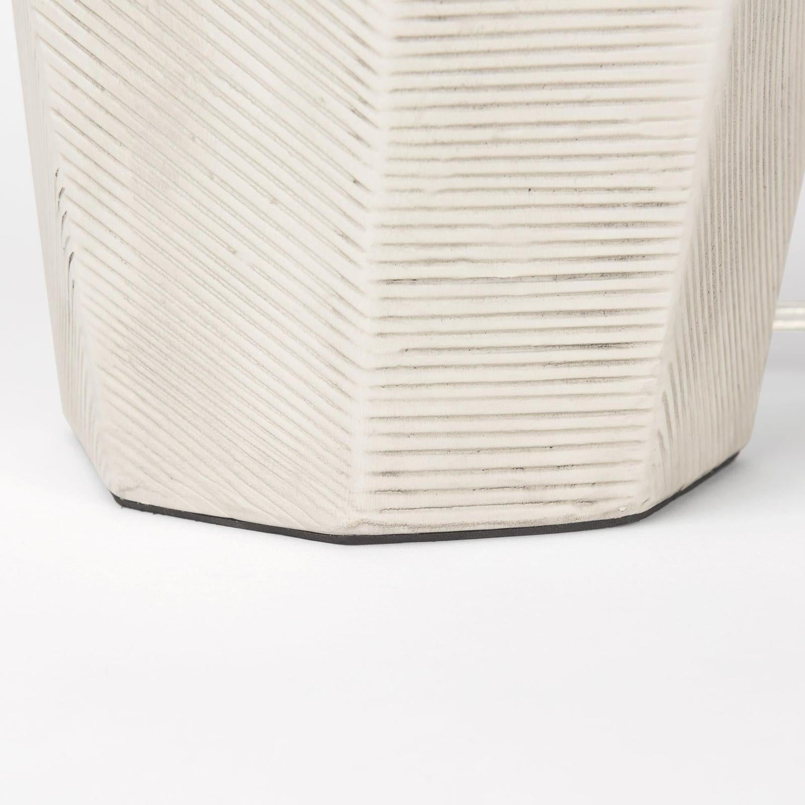 Mercana Piven Wash Textured Ceramic Table Lamp