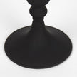 Mercana Haute Matte Black Blown Glass Candlestick